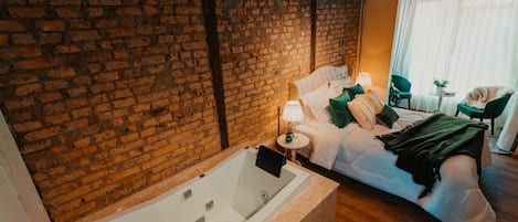 Honeymoon huisje | 1 slaapkamer, een minibar, een kluis op de kamer
