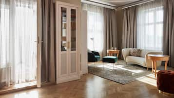 Coupole Suite - Including Spa Access | Minibar, odada kasa, ses yalıtımı, ütü/ütü masası