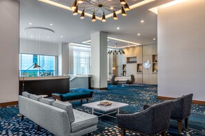 Sala de estar en el lobby