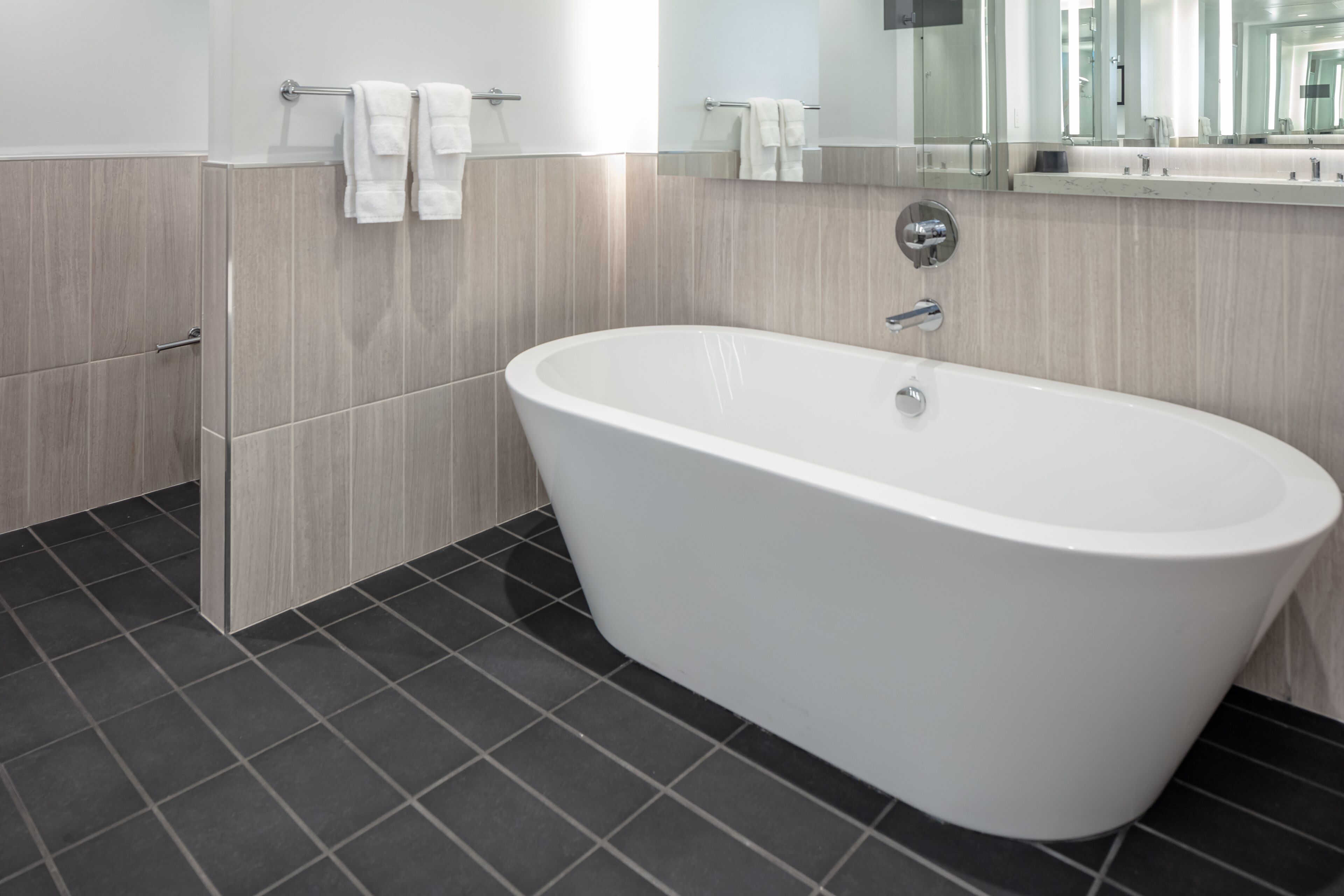 deep-soaking bathtub