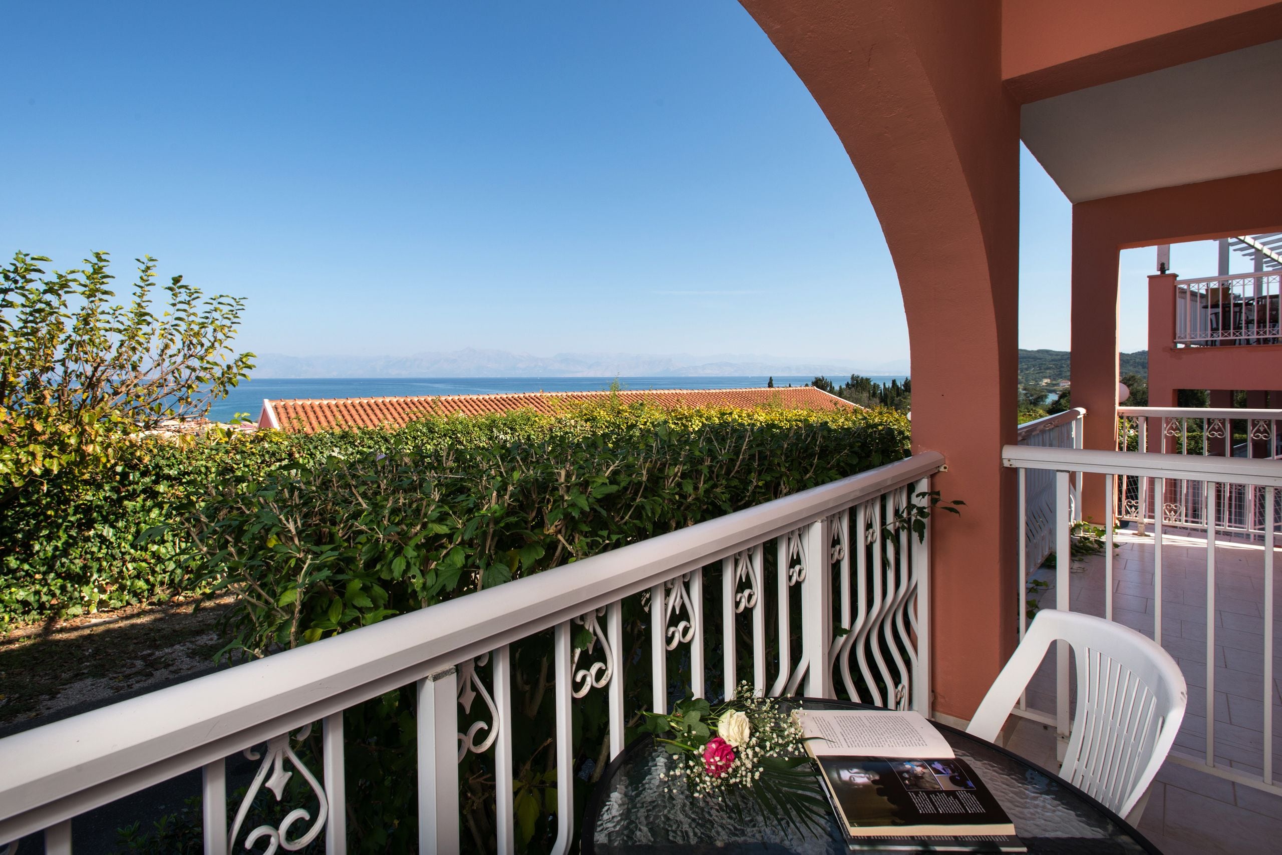 Chambre Double ou avec lits jumeaux, 2 lits une place | Balcon
