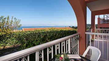 Chambre Double ou avec lits jumeaux, 2 lits une place | Balcon
