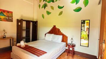 Standard Double Room, 1 Queen Bed | 1 bedroom, iron/ironing board, free WiFi, bed sheets