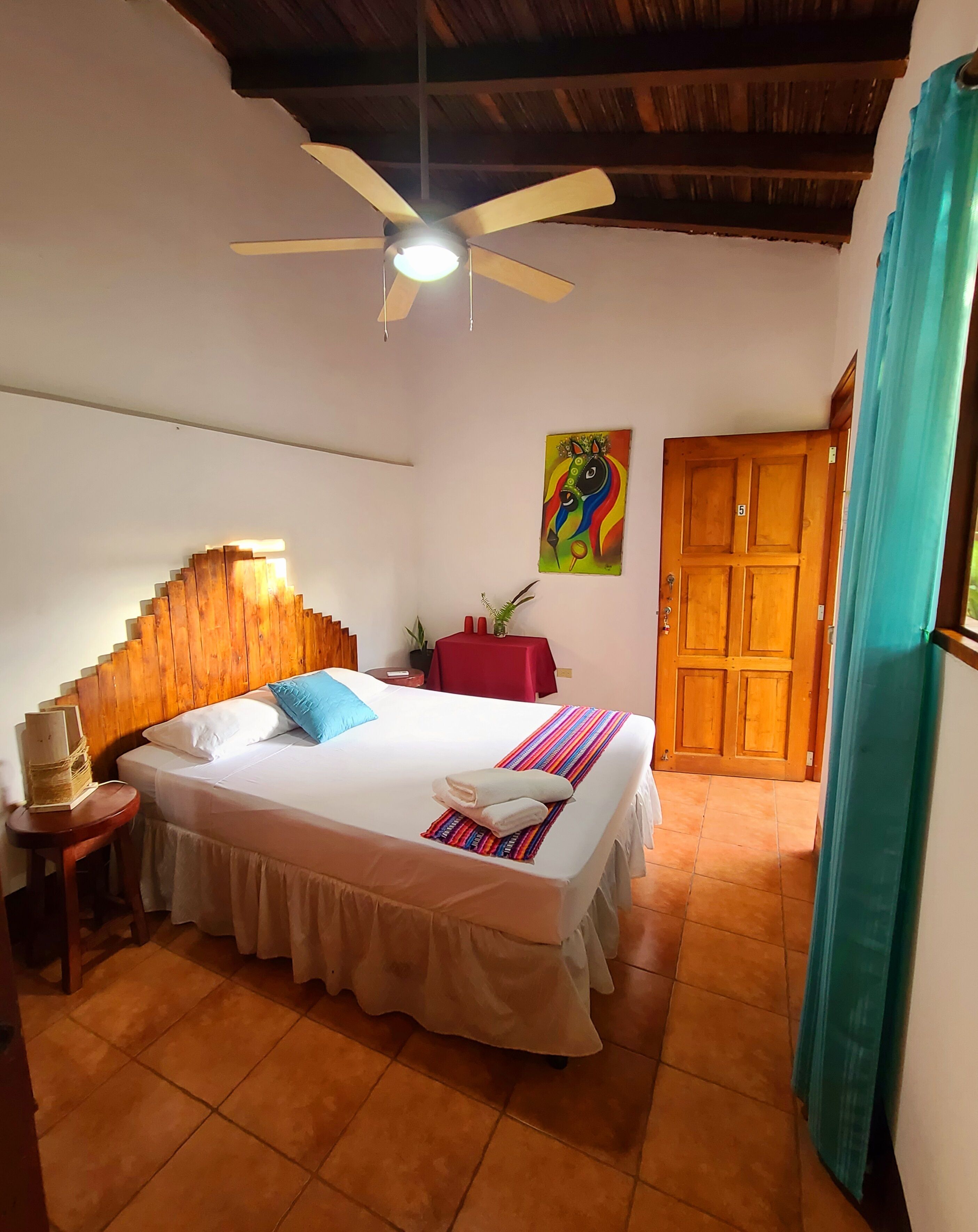 iron/ironing board, free wifi, bed sheets