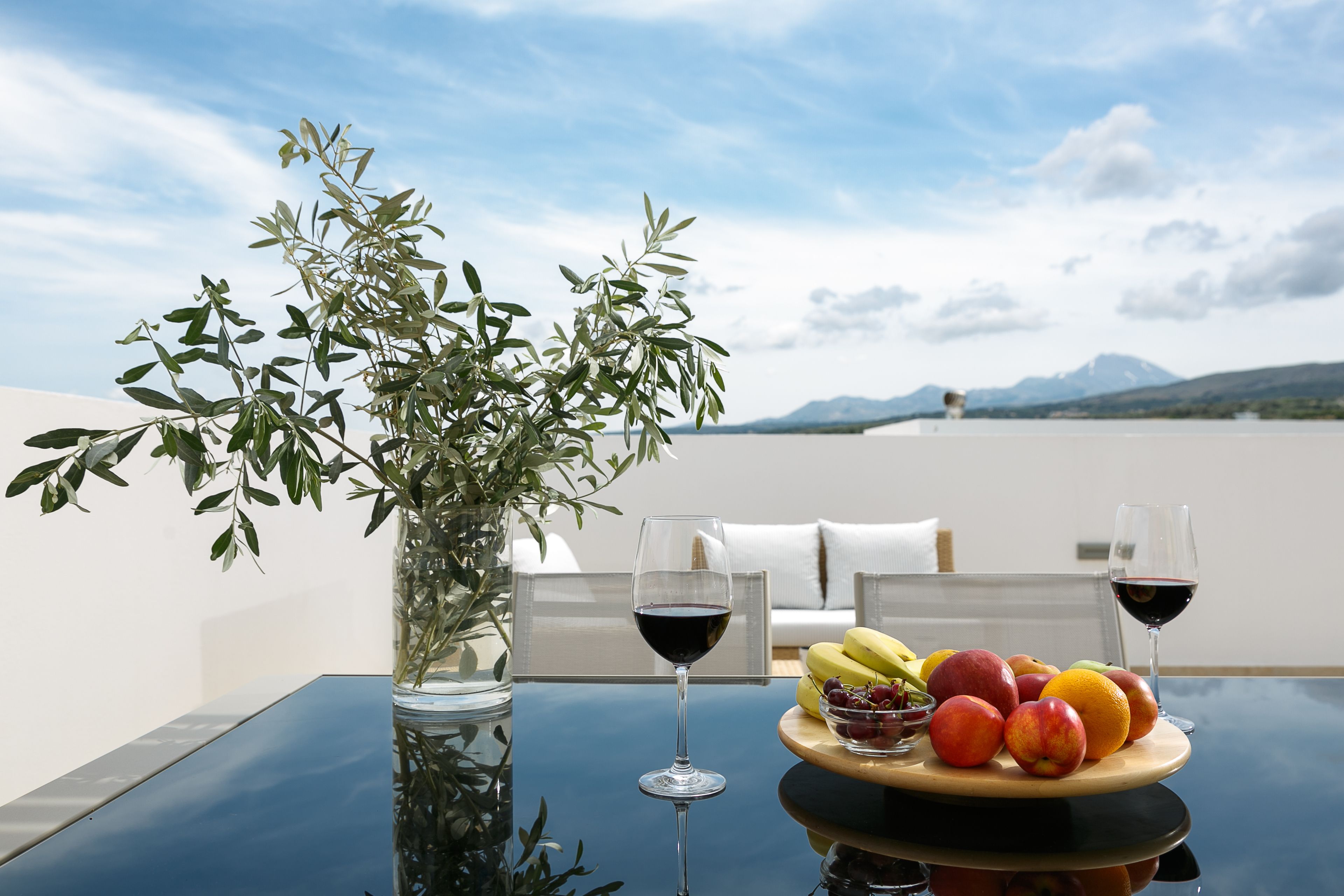 Suite, 2 chambres, baignoire à jets | Terrasse/Patio