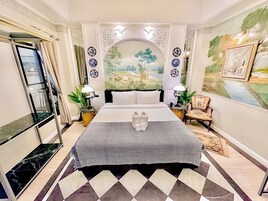 Quarto família, 2 quartos | Escrivaninha, ferros/tábuas de passar roupa, Wi-Fi de cortesia