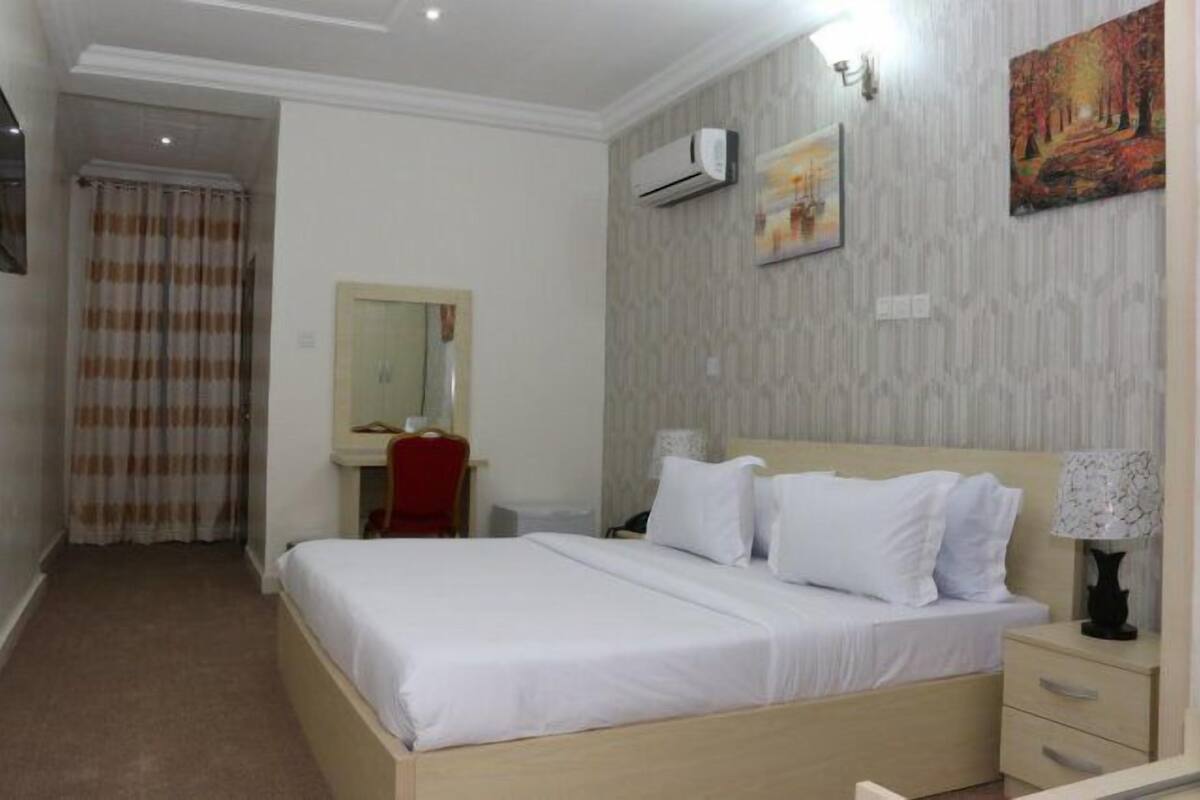 In-room safe, desk, blackout curtains, iron/ironing board