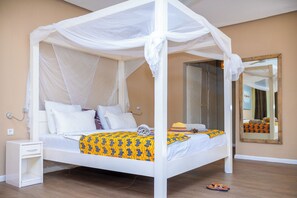 Camera Premium, piscina privata, vista oceano | 1 camera, biancheria da letto di alta qualità, una cassaforte in camera