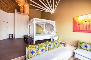 尊榮客房, 海景 | 高級寢具、客房內保險箱、獨特裝潢、布置獨特