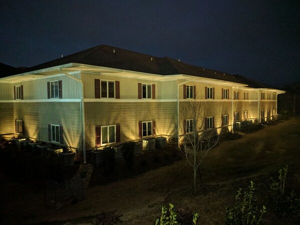 Façade de l’hébergement