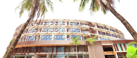 Facciata della struttura