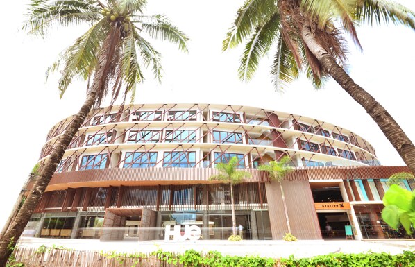 Façade de l’hébergement