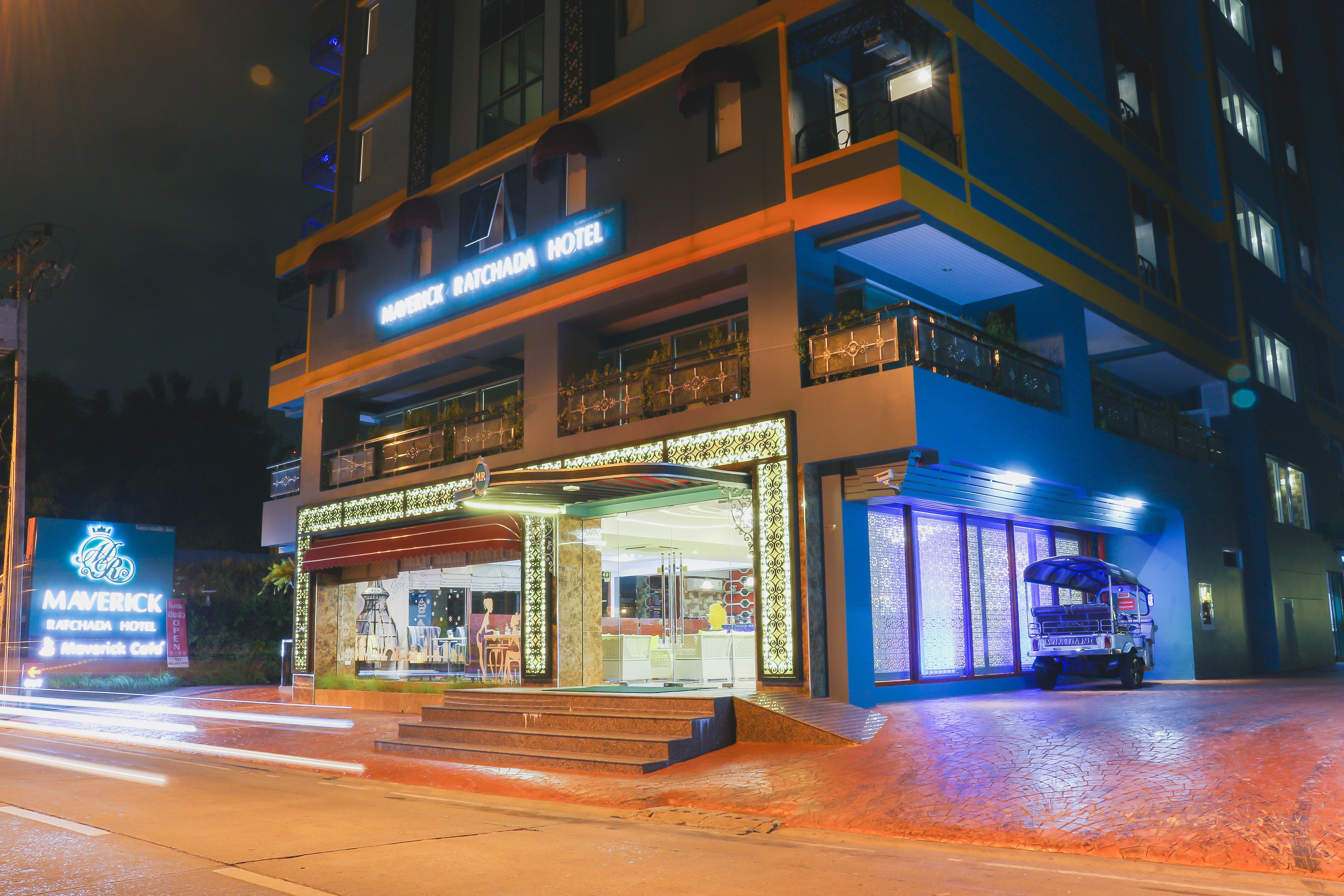 front of property – evening/night