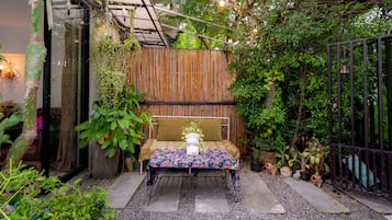 4-Bedroom Pool Villa (Secret Garden | Living area | 32-inch flat-screen TV with cable channels, TV
