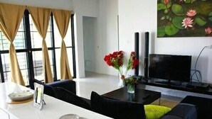 2-Bedroom Private Pool Villa | บริเวณนั่งเล่น