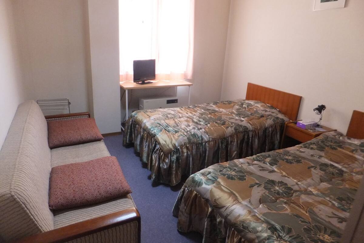 Chambre avec lits jumeaux