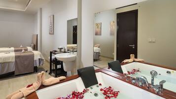 Phòng trị liệu đôi, bồn tắm thủy lực, trị liệu toàn thân