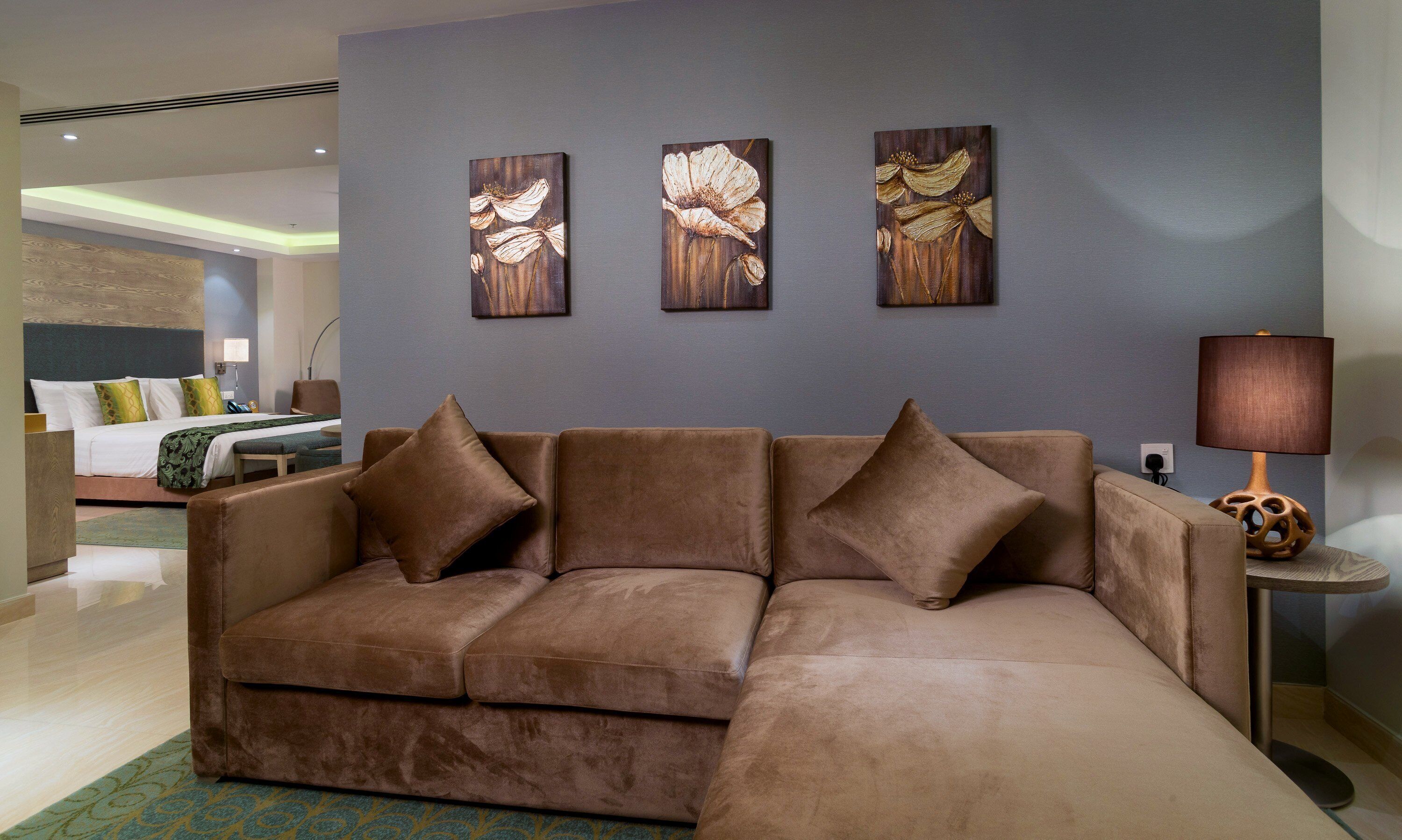 frette italian sheets, premium bedding, memory-foam beds, minibar