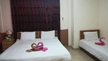 Soundproofing, iron/ironing board, free WiFi, bed sheets