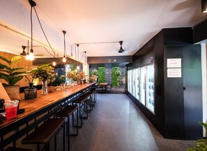Coin salon dans le hall
