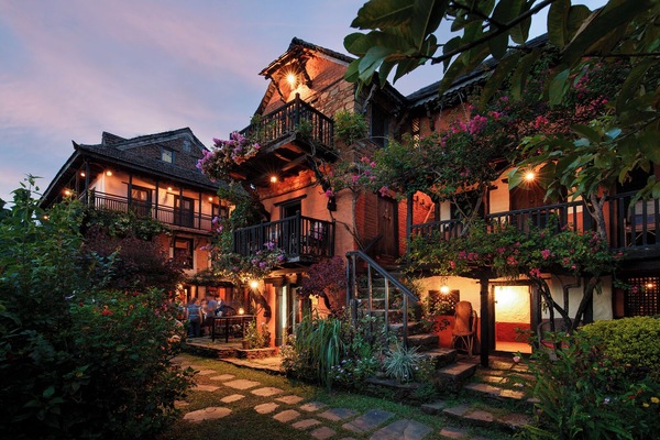 Voorkant van accommodatie