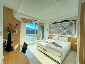 Deluxe Double Room, Balcony, Mountain View | View from room - TJ House Patong (Patong)