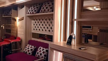 Departamento Premier, 1 habitación | Área de sala de estar