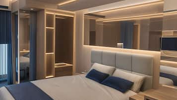 Estudio Deluxe | 1 dormitorio, escritorio, wifi gratis y ropa de cama