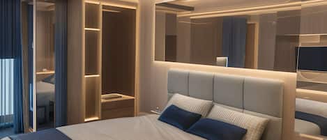 Estudio Deluxe | 1 habitación, escritorio, wifi gratis y ropa de cama