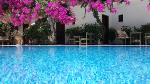 Outdoor pool, pool umbrellas, pool loungers - Eon Dalyan Boutique Hotel (Ortaca)