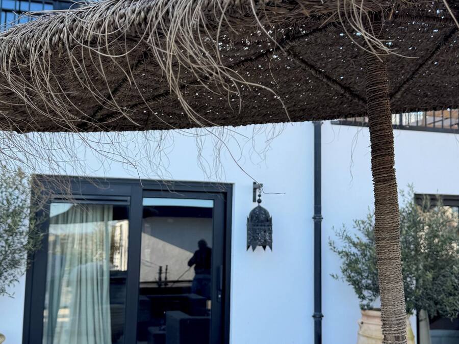 Studiosuite – comfort, 1 queensize-seng | Terrasse/patio