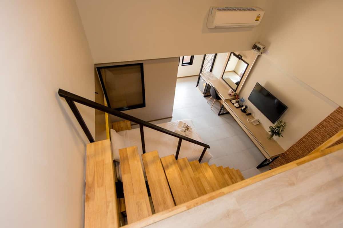 Dúplex | 1 habitación, camas extra, wifi gratis y ropa de cama
