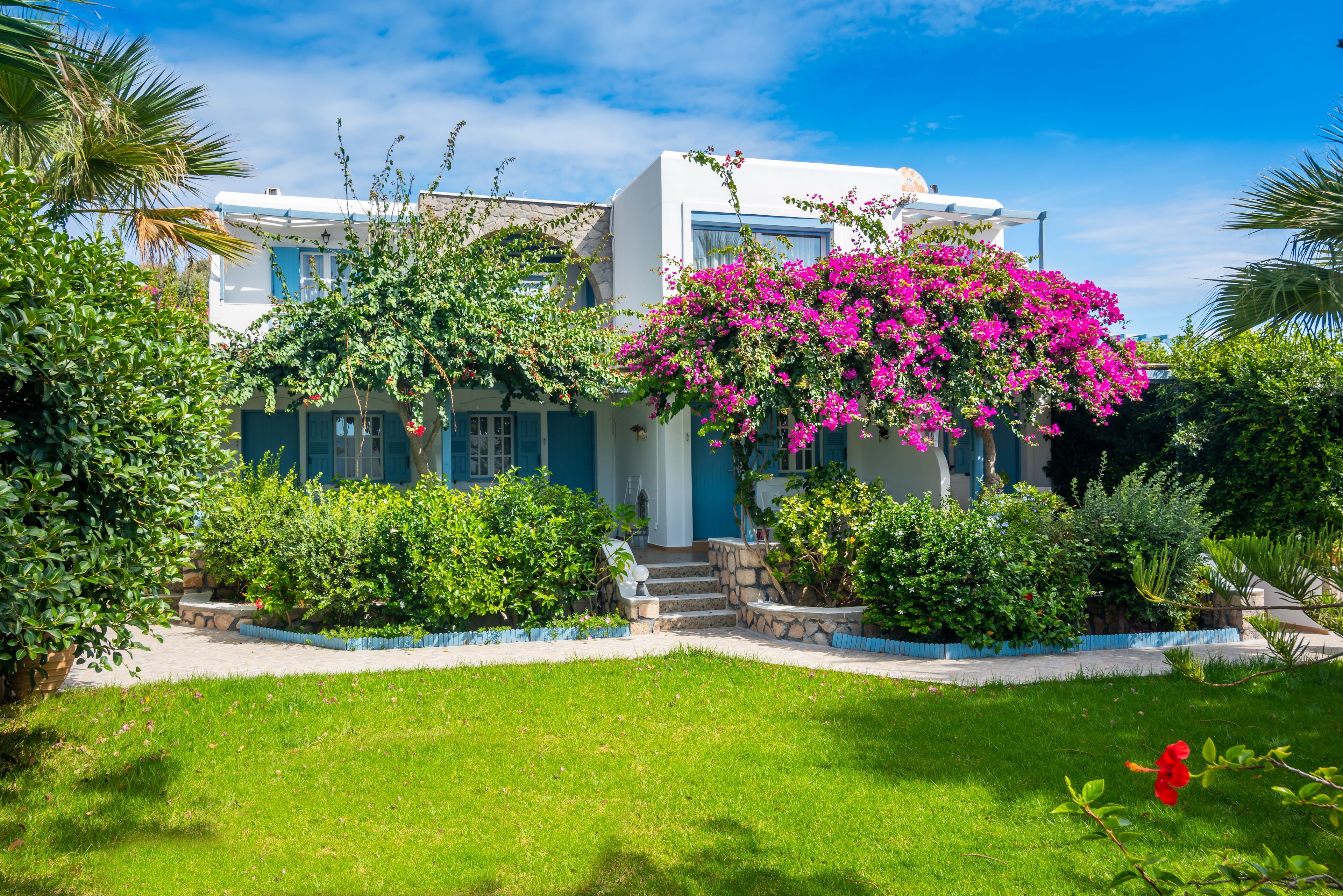 Façade de l’hébergement