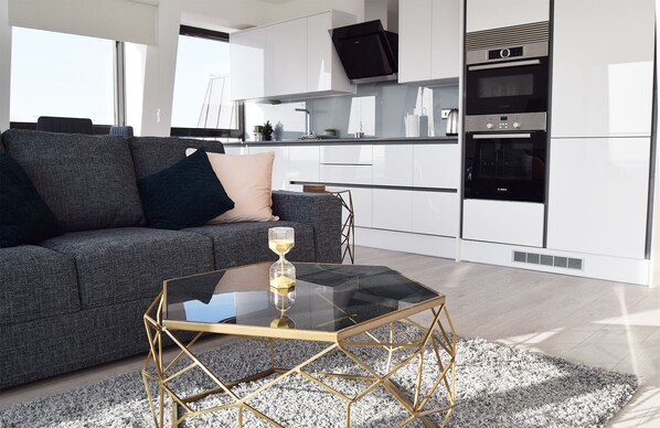 Apartment, eigenes Bad (2 bed Deluxe apartment ) | Wohnbereich