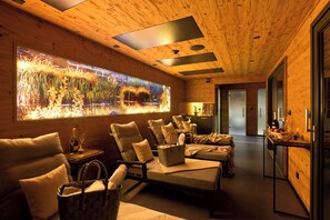 Hot tub, hot stone massages, deep-tissue massages, sports massages