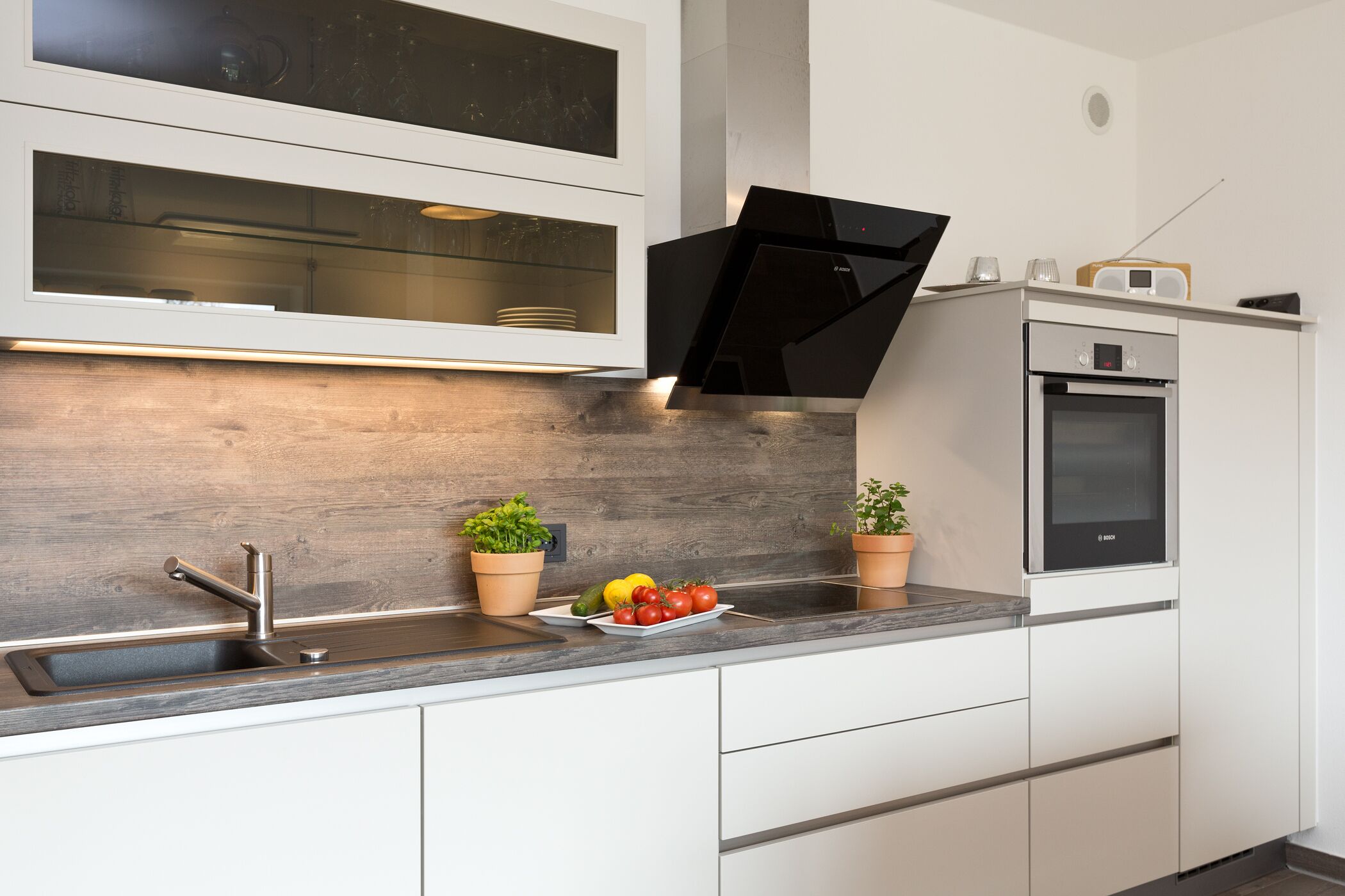 apartment, 2 bedrooms (mittelmeer) | private kitchen | full-sized fridge, oven, stovetop, dishwasher