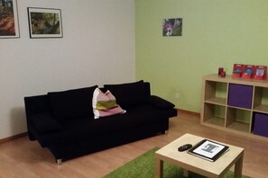 Lejlighed - 1 soveværelse - køkken | Opholdsområde