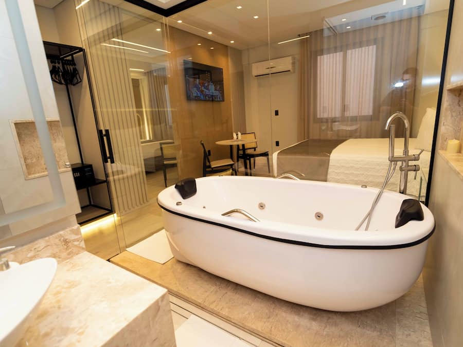 Suite Executiva com Banheira de Hidromassagem. | Bathroom