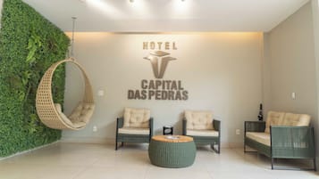 Sala de estar en el lobby