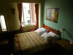 Chambre Double, 1 lit double | Vue de la chambre