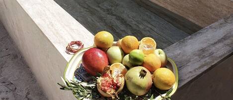 Deluxe House, 3 Bedrooms, Courtyard Area | Terrace/patio