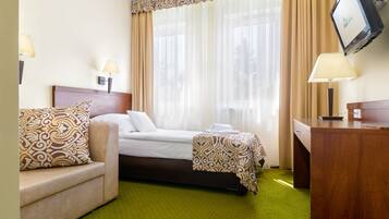 Yhden hengen huone | Työpöytä, ilmaiset vauvansängyt, ilmainen Wi-Fi, vuodevaatteet