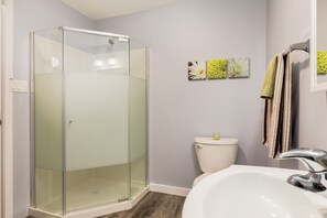 Appartement, 4 chambres, cheminée | Salle de bain