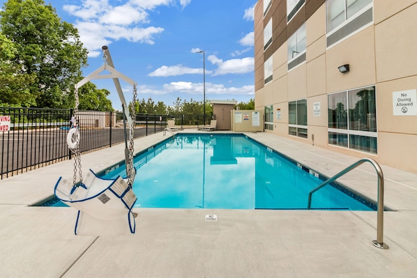 Seasonal outdoor pool