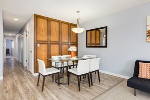 Opções para refeição no quarto