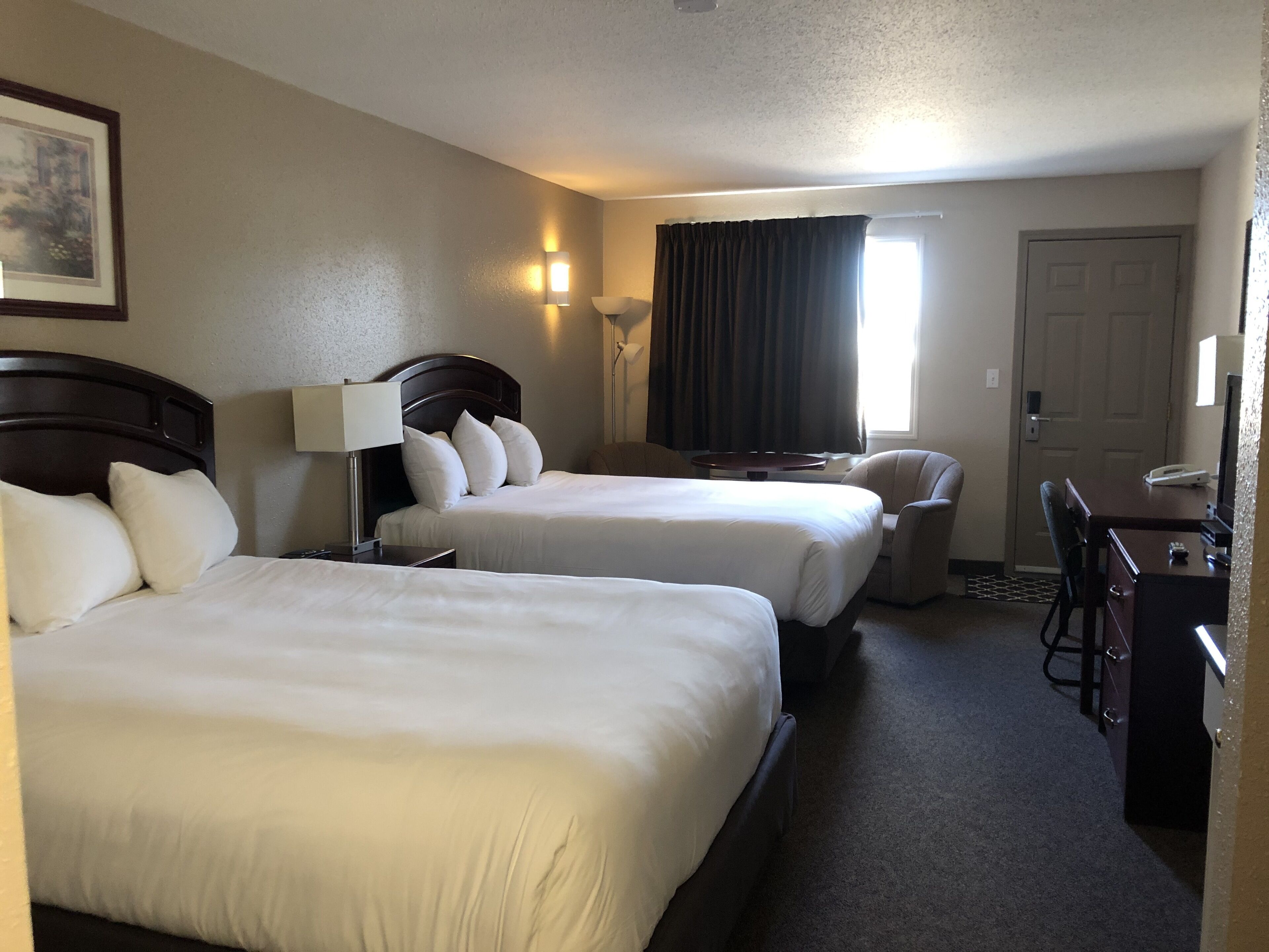 premium bedding, desk, iron/ironing board, free wifi