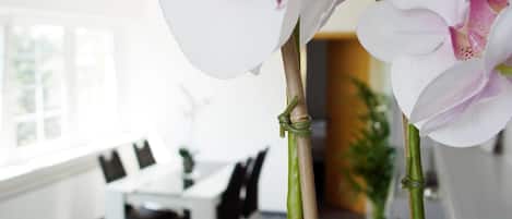 Premium Apartment, 1 Bedroom, Non Smoking, Garden View | Living room