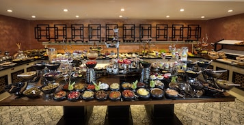 Daily buffet breakfast (EUR 18 per person)