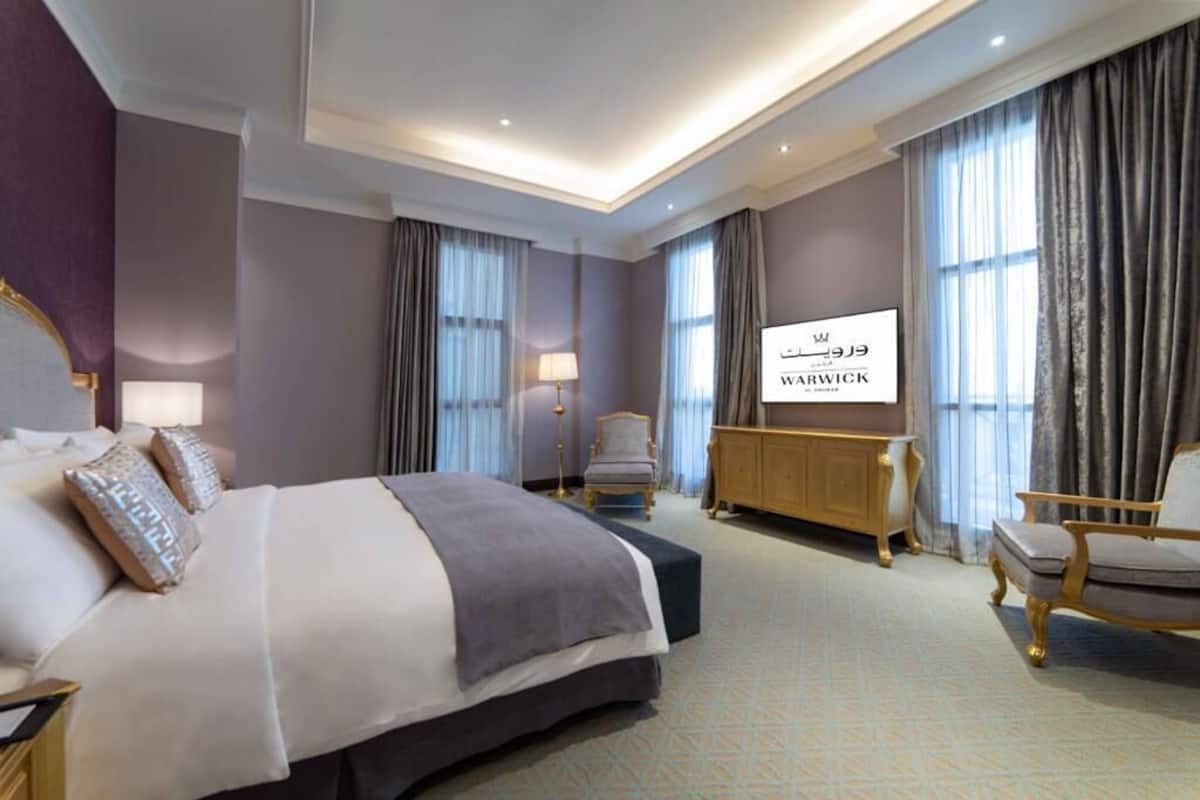 Biancheria da letto ipoallergenica, minibar, una cassaforte in camera