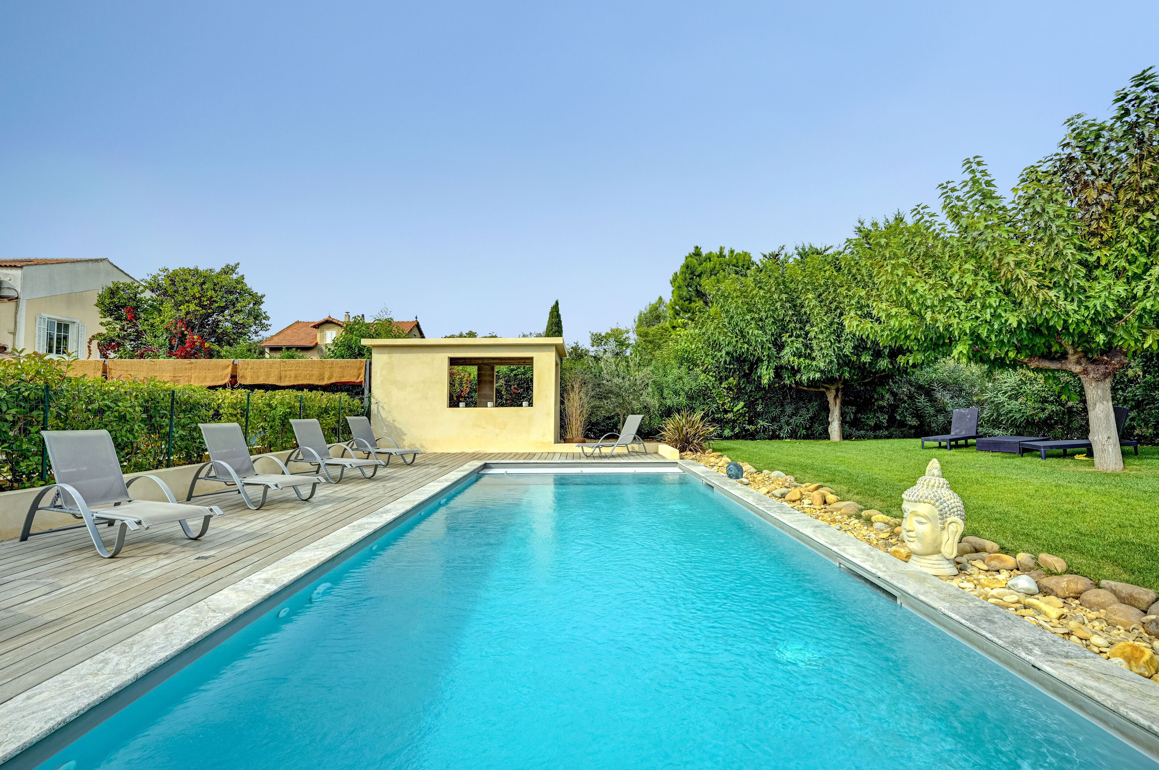 Seasonal outdoor pool